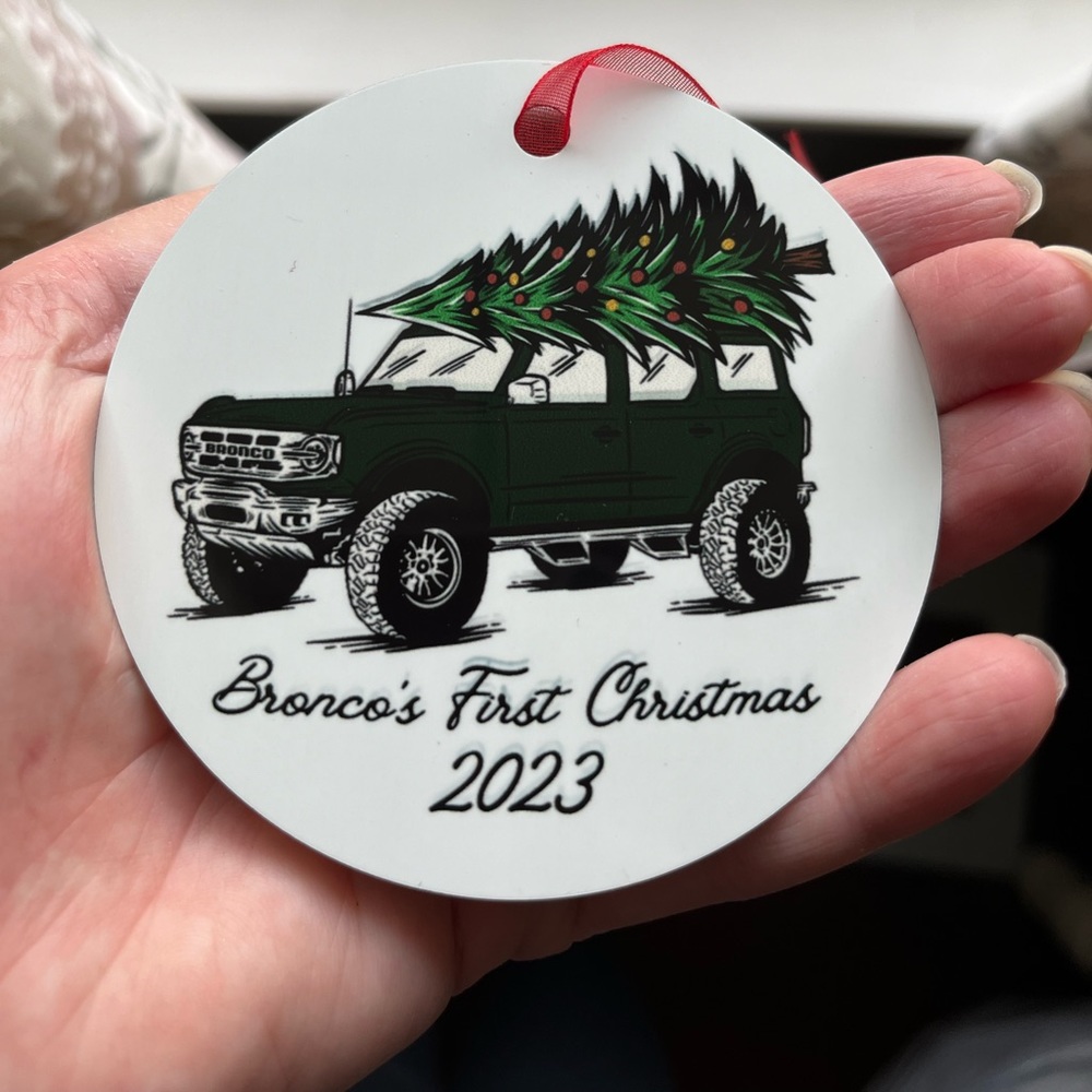 Ford Bronco Ornament